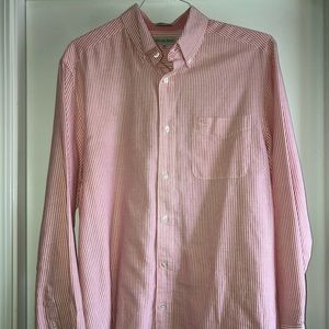 ◽️Oxford Cotton Striped Button Down ◽️